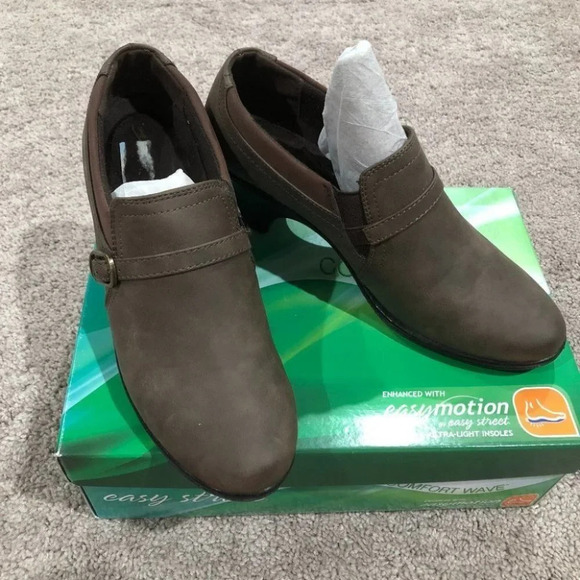 Easy Street Tawny Shooties heeled shoe booties Size 10 - Picture 1 of 8